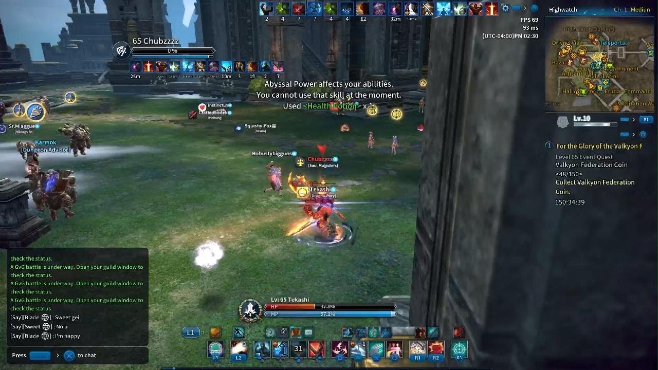 NA TERA 1v1+ PvP GvG Slayer vs Zerk, Sorc, War Compilation 🔥
