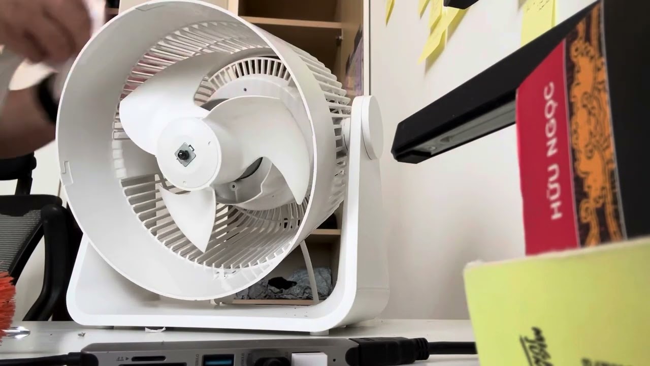 How to Clean MUJI FAN CIRCULAR