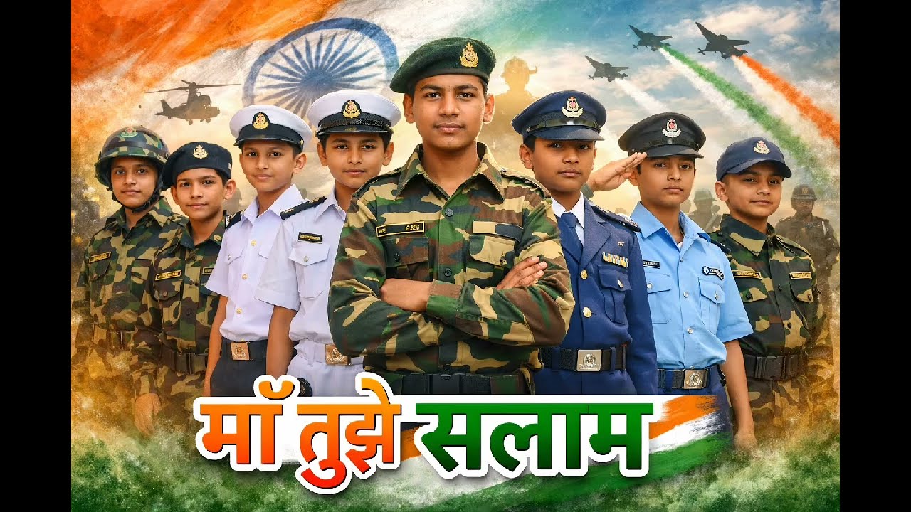 Maa Tujhe Salam 👮‍♂️👨‍✈️ desi bhagti step dance #subscribemychannel #songs #1000subscriber #100kview