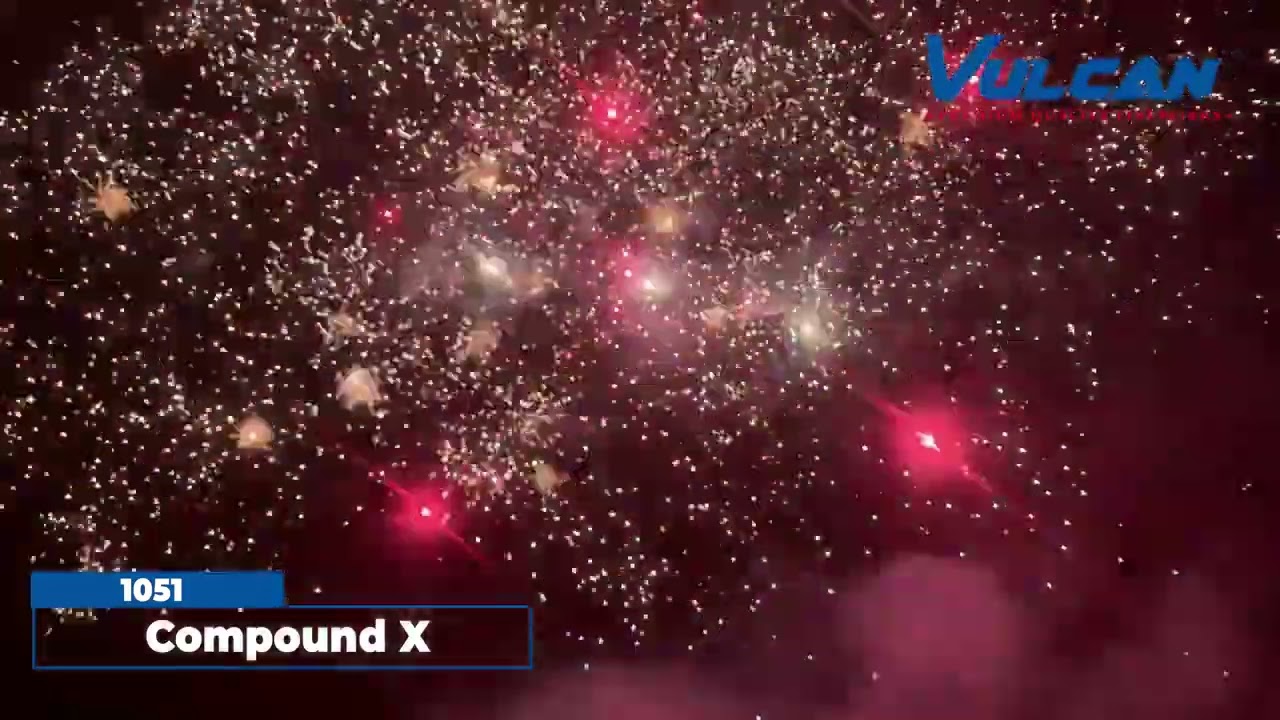 Compound X   Vulcan Fireworks   Vulcan Europe Vuurwerk   1051