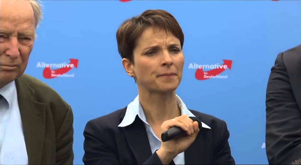 AfD-Neuausrichtung: Pressekonferenz mit Frauke Petry und Jörg Meuthen am 10.07.2015