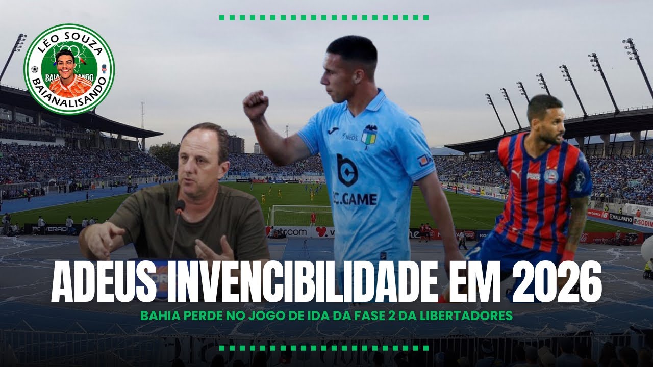 BAHIA SAIU EM DESVANTAGEM NA LIBERTADORES