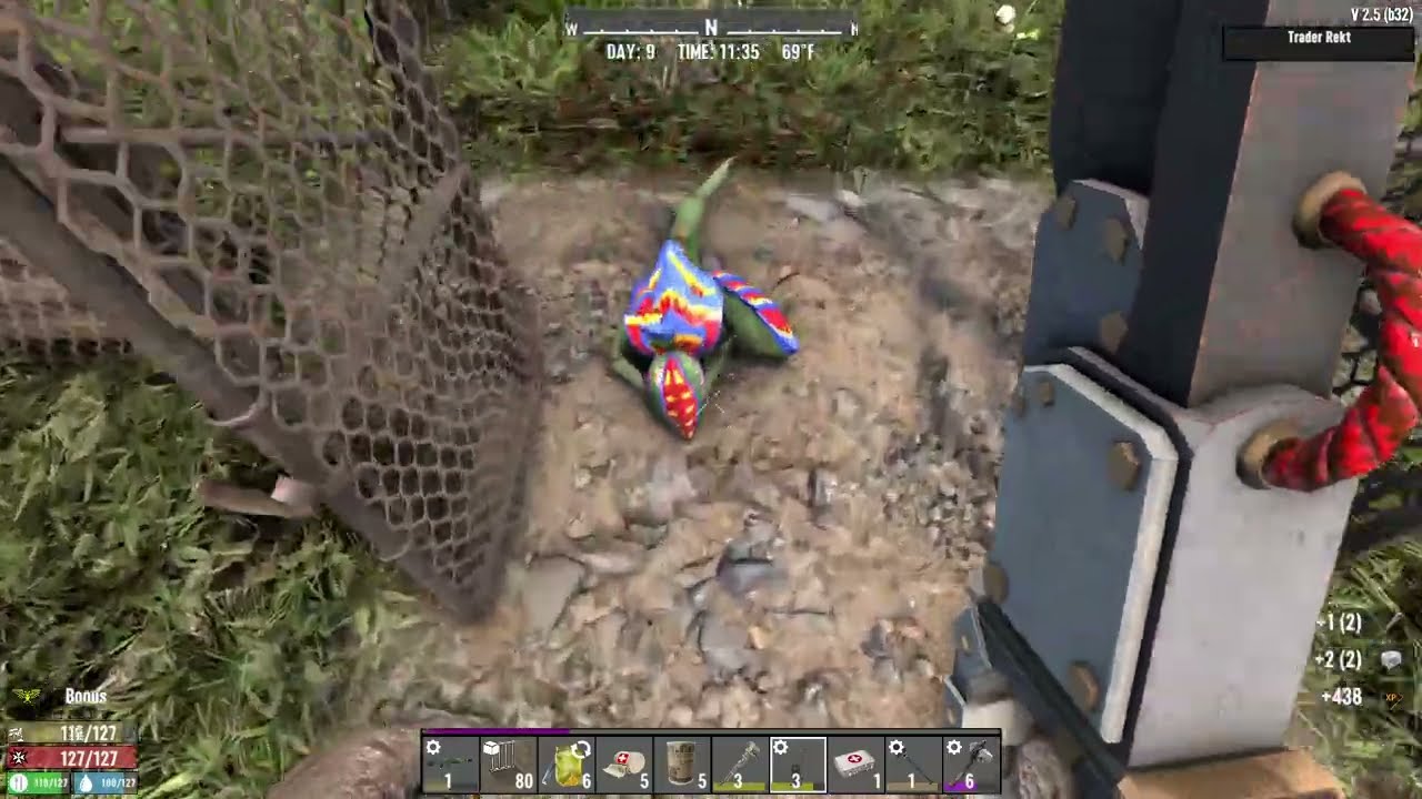 7 days to die Grimmdark 40k Mod Day 9 Found the burnt forest