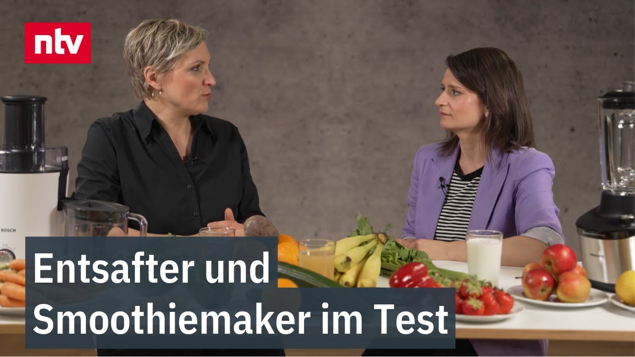 Entsafter vs. Smoothiemaker - Womit bekomme ich mehr Nährstoffe?
