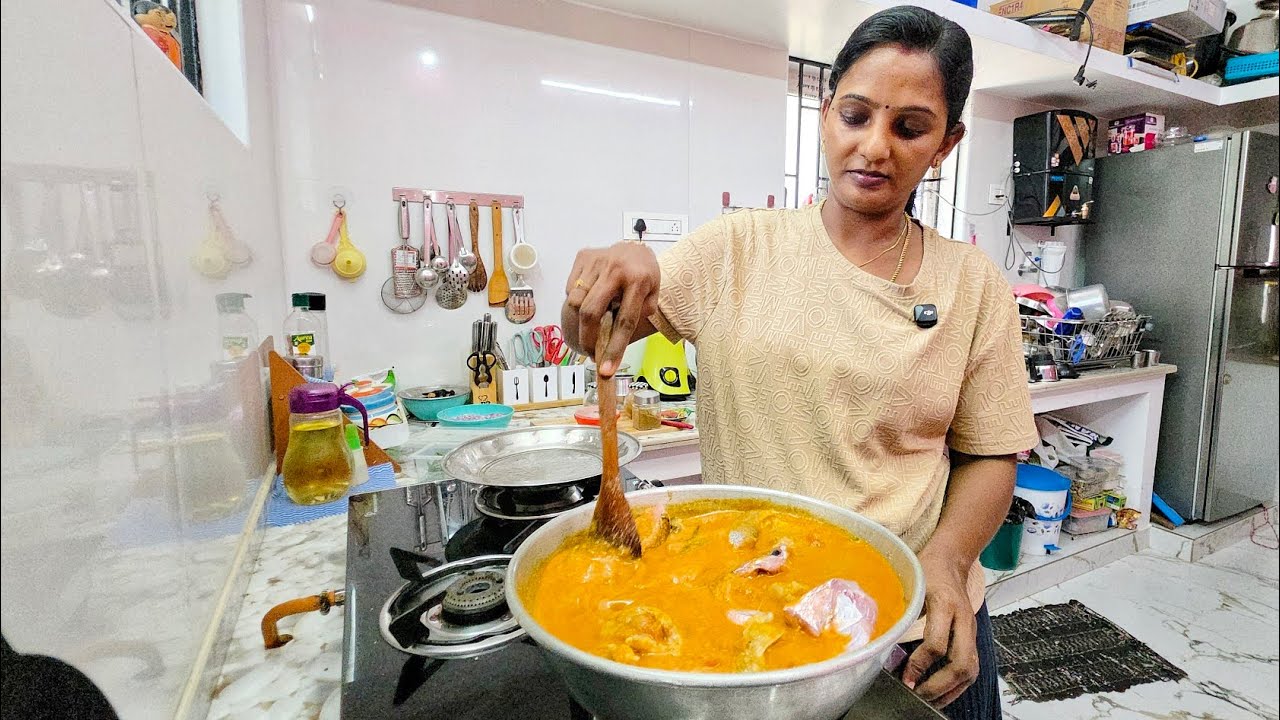 ஆஹா ‼️ இது தான் கடல் உணவு விருந்து அருணா ஒரு ஆள் மட்டும் அனைத்தும் சமைத்து அசத்திட்டா 