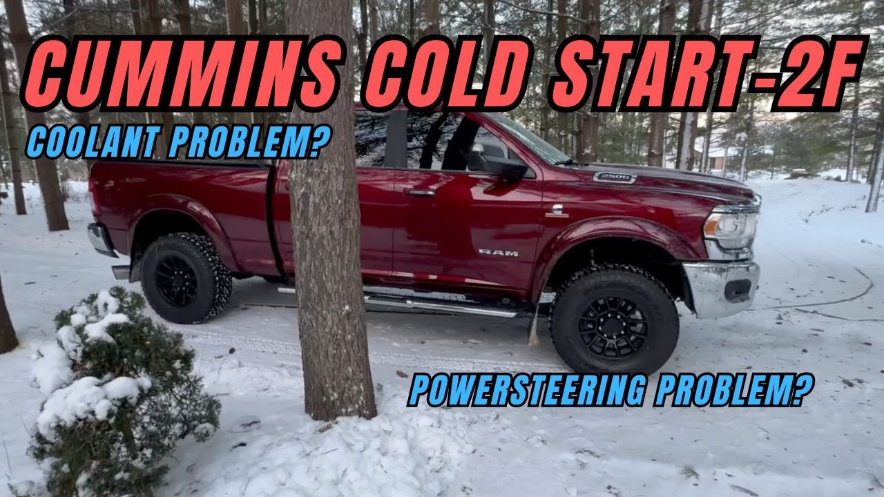 2019 Ram 6.7l Cummins Cold start -2F! some strange noises, everything ok?