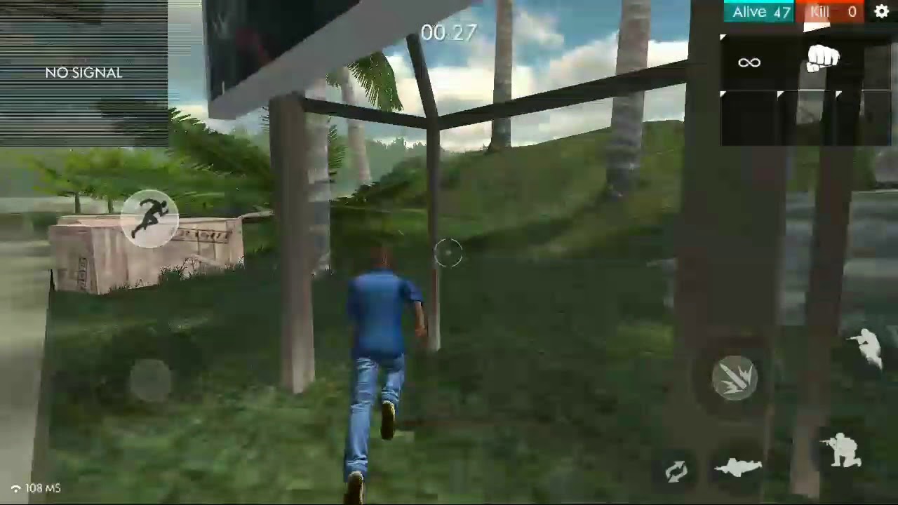 How to climb coconut trees in free fire 🔥 🔥