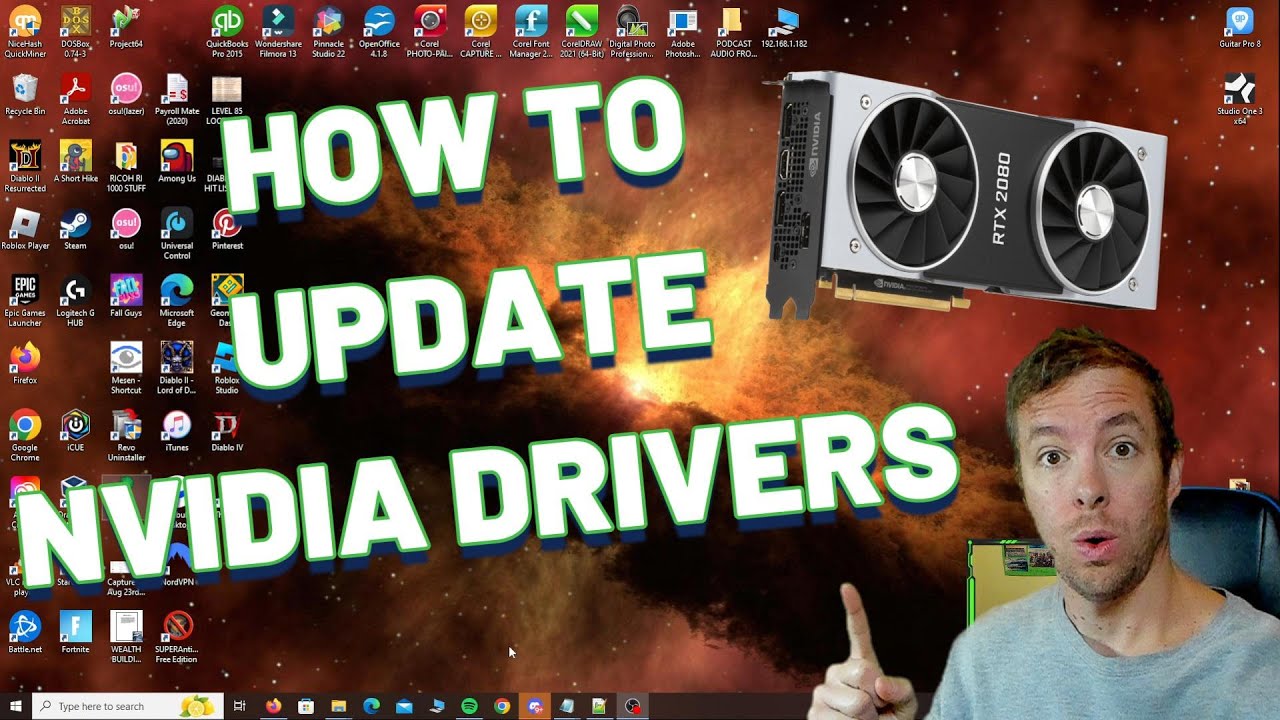 How To Update Nvidia Drivers For Graphic Cards On Windows PC