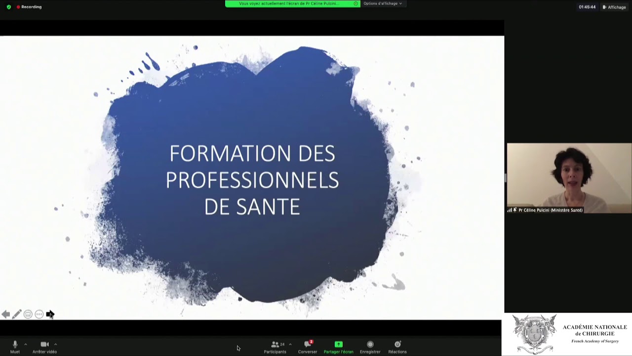 L'antibiorésistance : la politique nationale