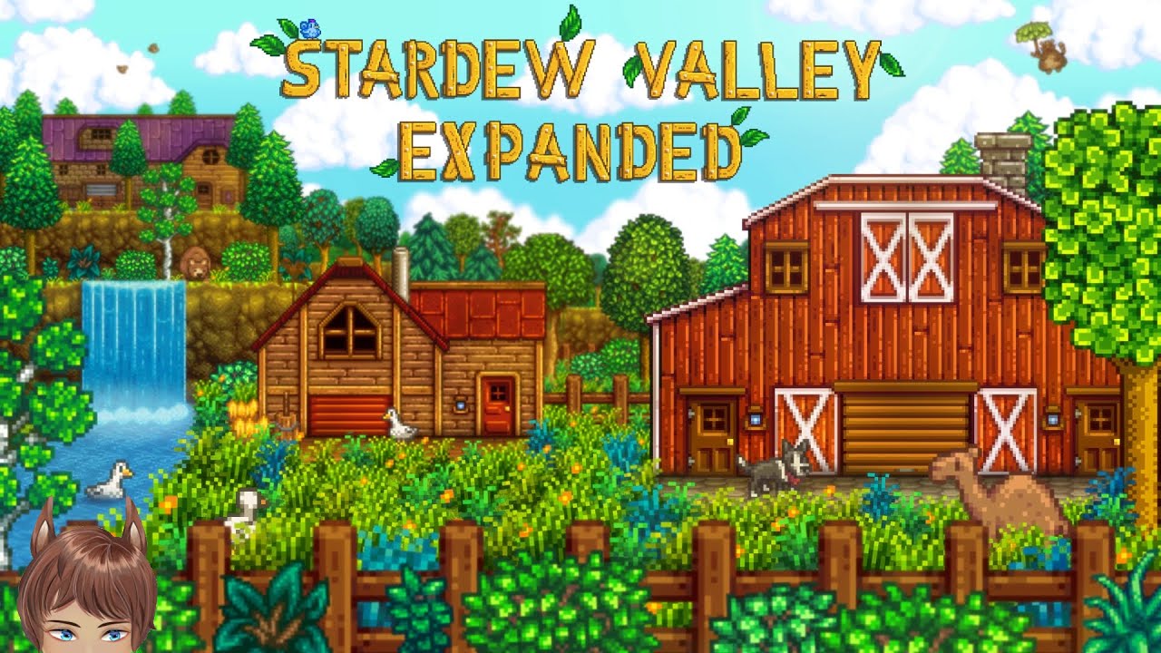 STARDEW VALLEY EXPANDED Part 40 - Easily Distracted Horse Does Farm Tasks