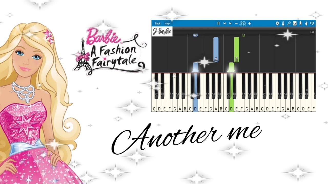 Another me - Barbie A Fashion Fairytale (Piano Tutorial)