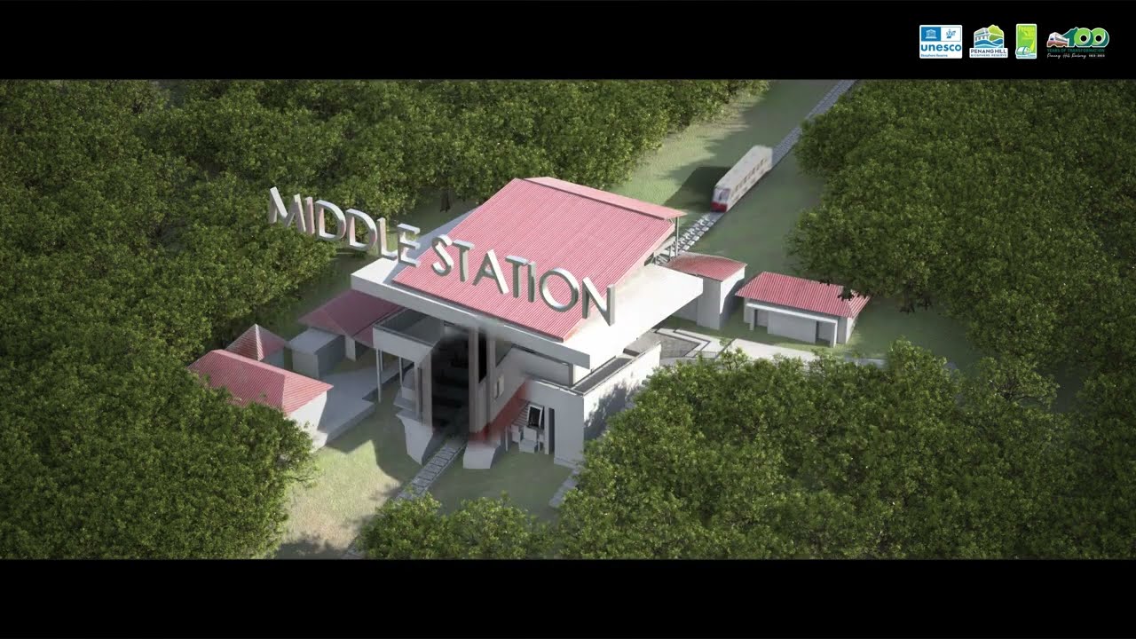 Penang Hill Funicular System Animation Project