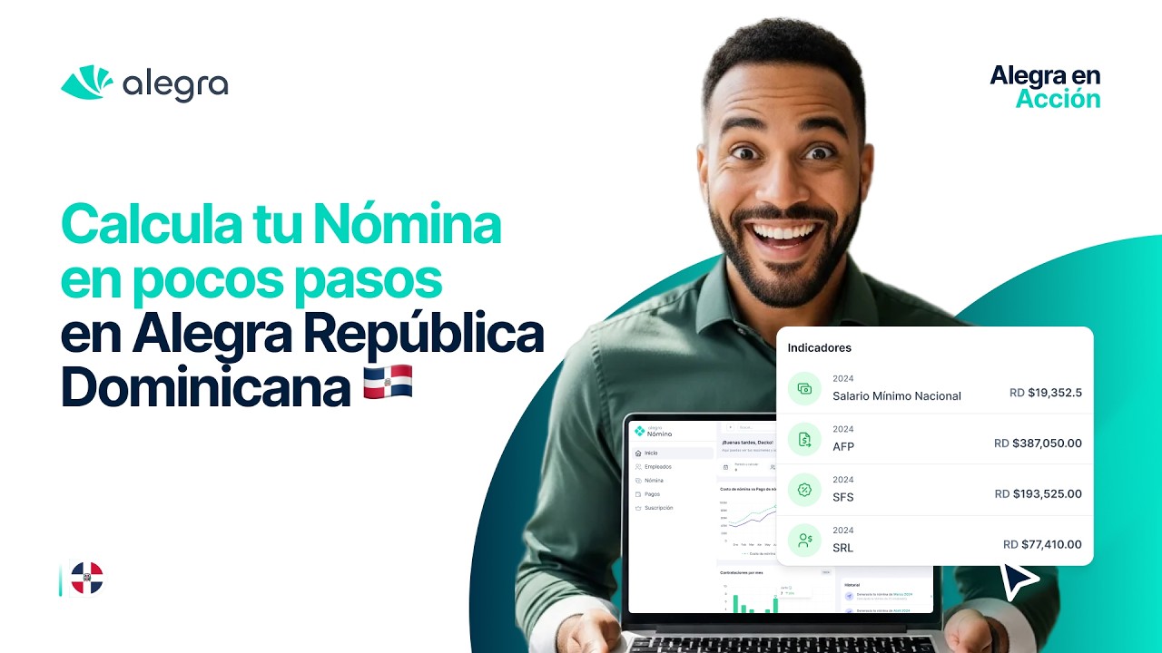 Guía para Pymes: Generar y calcular la Nómina en Alegra RD