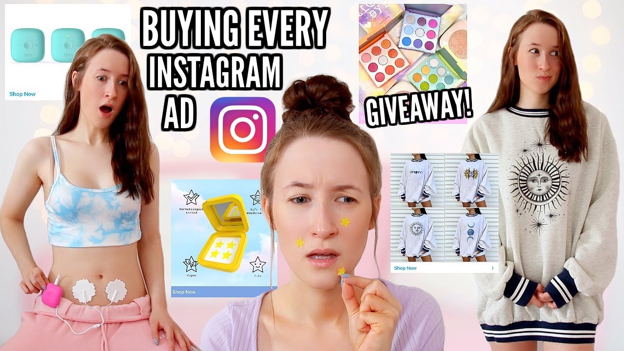 I Bought EVERY Instagram Advert For A WEEK! This Is What Happened...