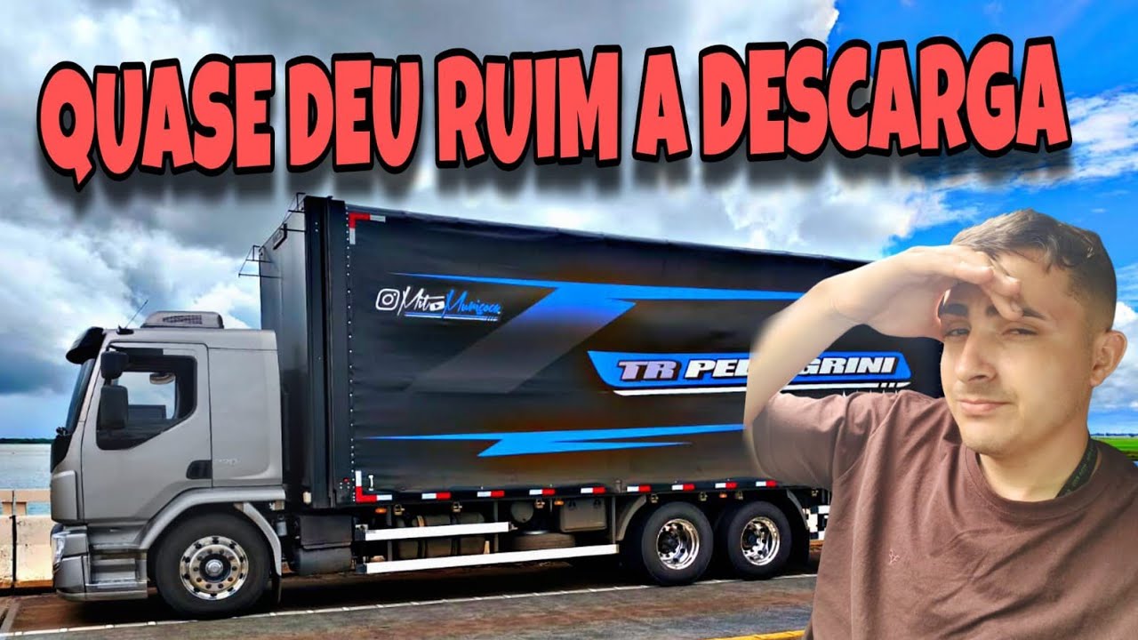 DESCARGA QUASE DEU RUIM 😭😭😭