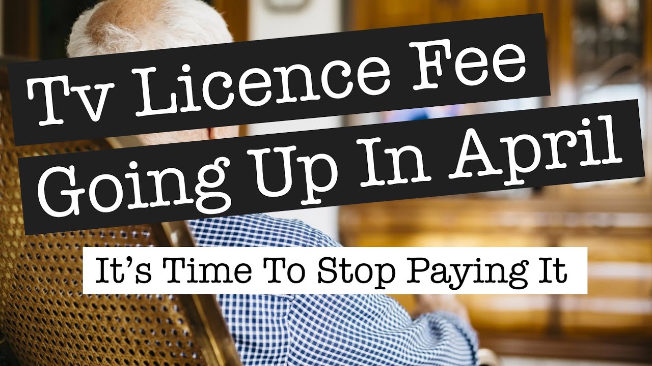 TV Licence Fee Going Up.. Again. Cancel Yours Today & Help OAP&rsquo;s To Do The Same