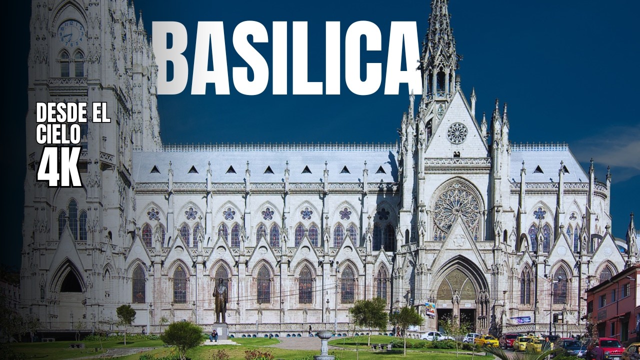 Quito desde el Cielo 🇪🇨 | Impresionantes Tomas con Dron de la Basílica y El Panecillo