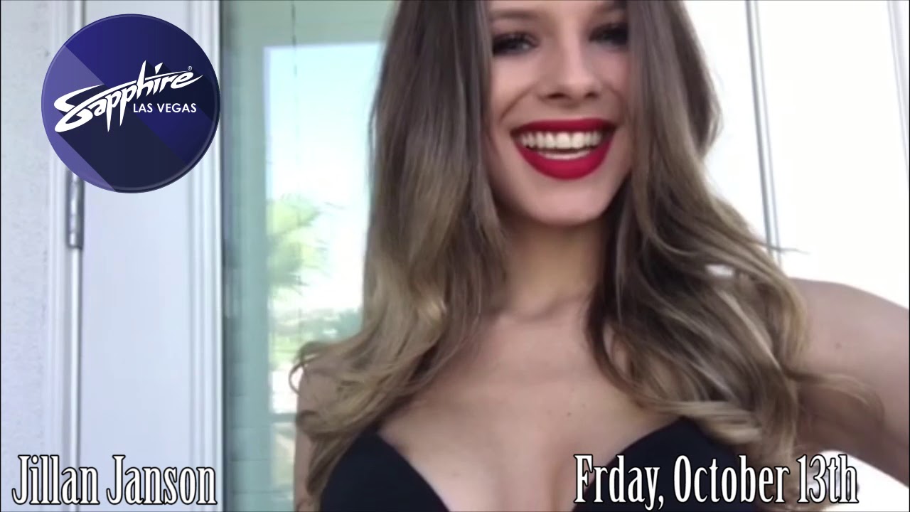 Adult Star Jillian Janson Performs Live on Stage at Sapphire Las Vegas Friday, October 13th