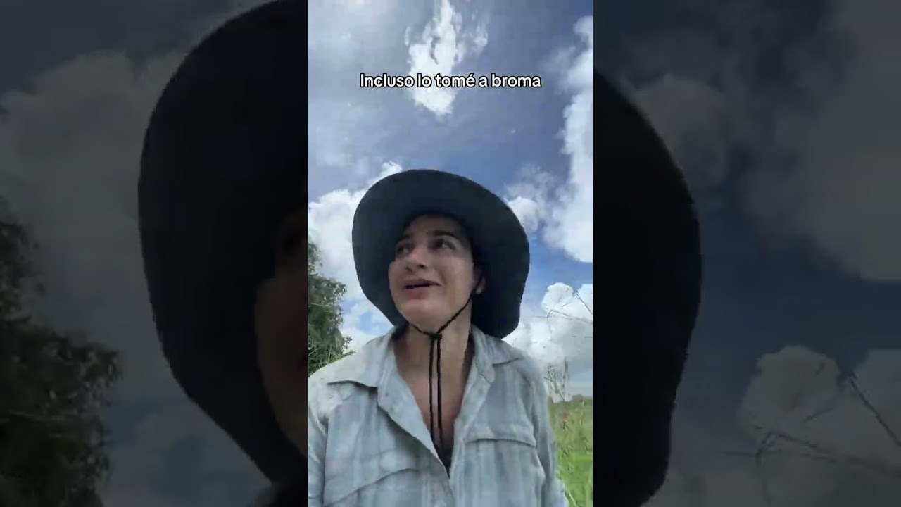 Woman caught M7.7 earthquake in Tonos&iacute;, Panama on October 9, 2026🇵🇦