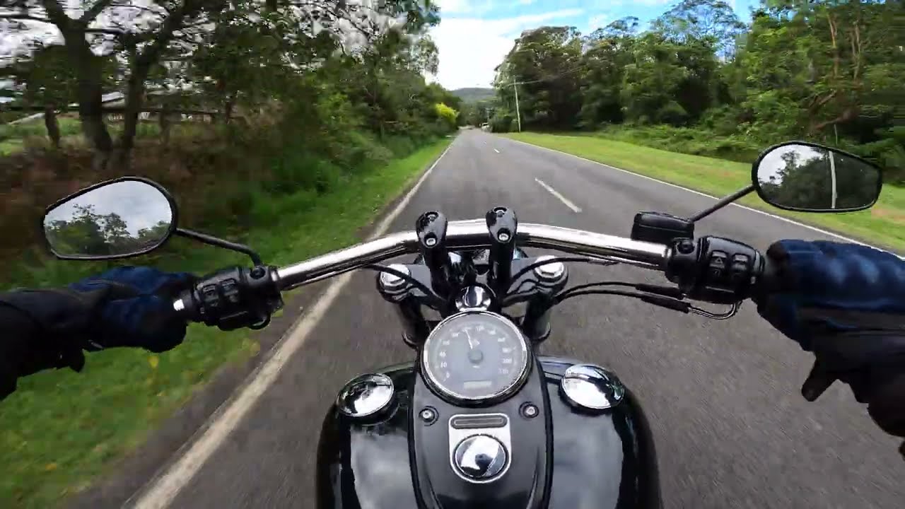 Обзор первой поездки на Harley-Davidson Dyna Fat Bob моего отца! (FXDF)