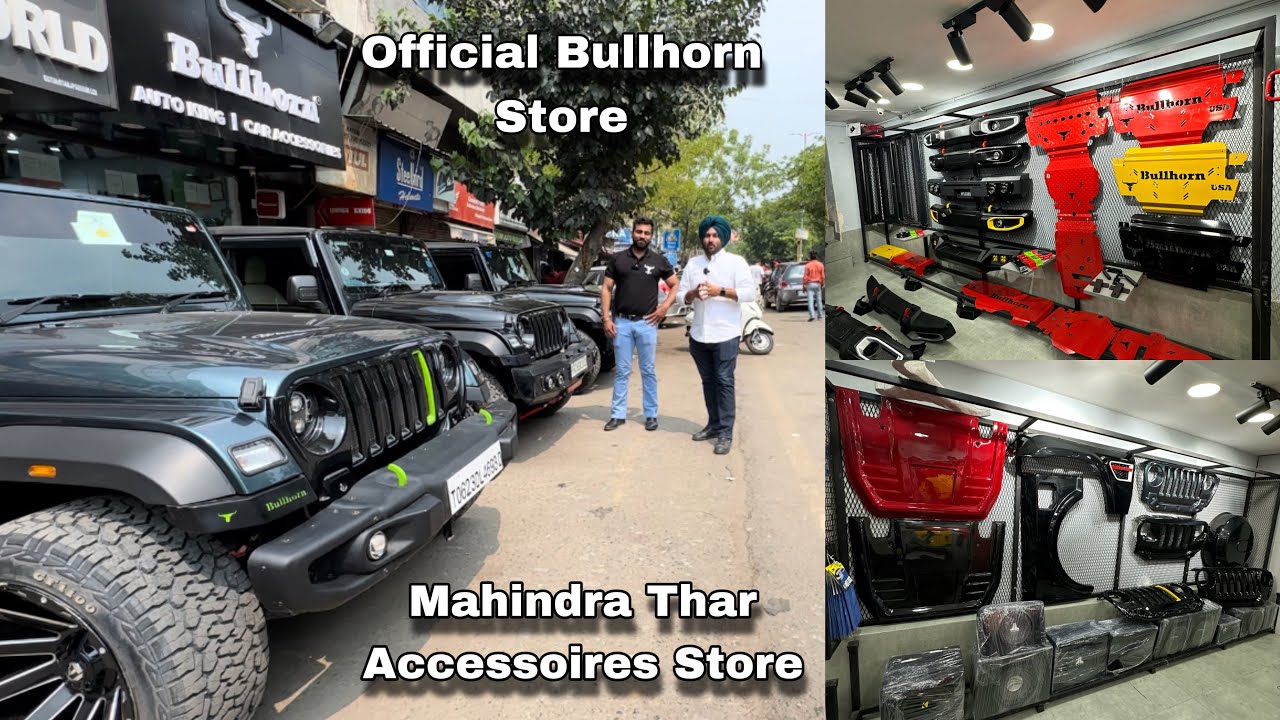 Why Bullhorn 4WD Accessoires Best To Other Band’s | MahindraThar Bumper, Undercover, Official Store