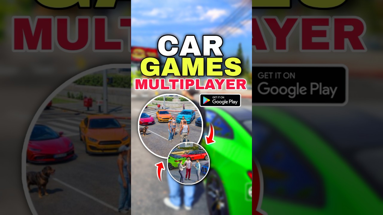Top 3 New Multiplayer Car Games For Android 2025 | Best Multiplayer Car Games #shorts #cargames