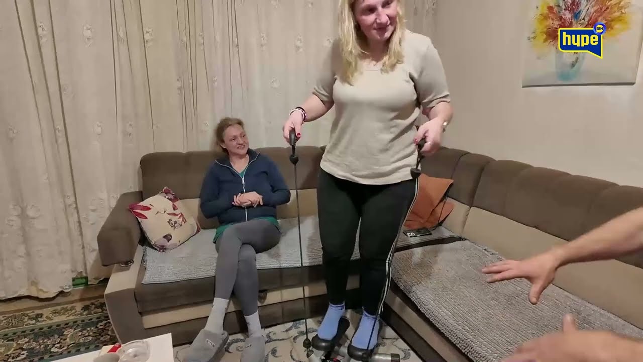 Fatima radi vježe za super liniju ? JANA ŠOKIRANA KOLIKO IMA SNAGE?
