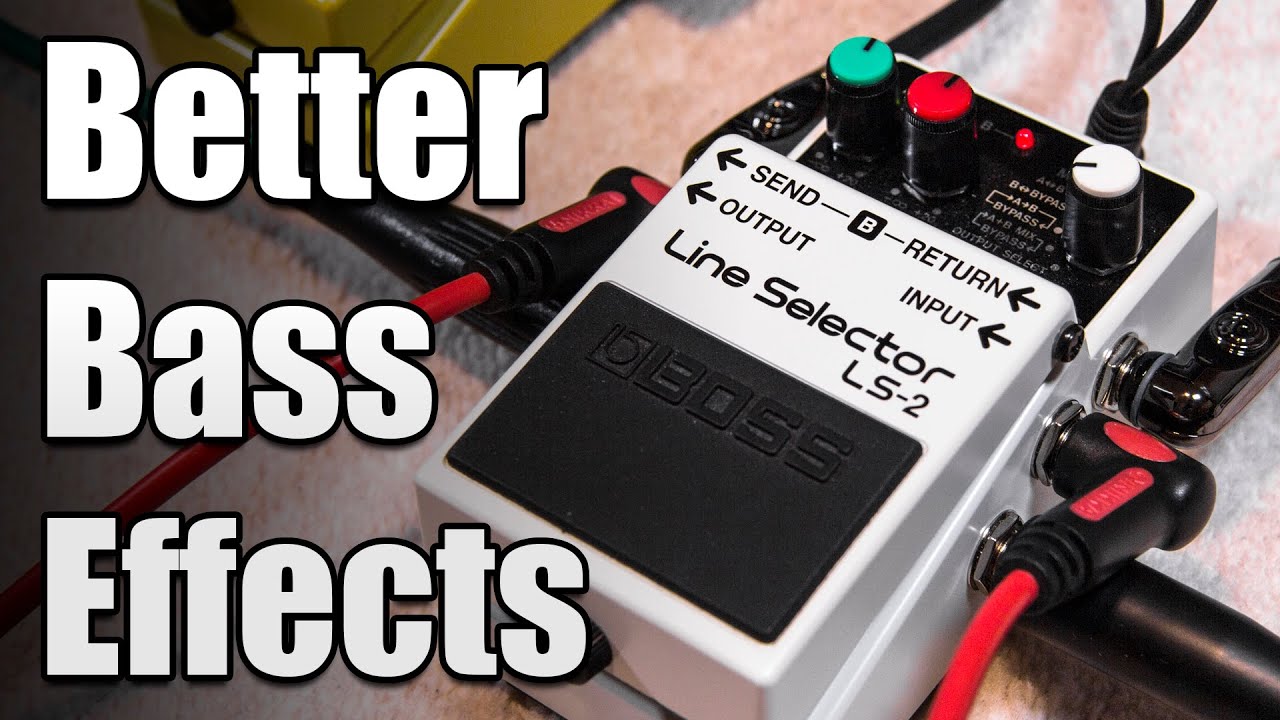Better Bass Effects with the Boss LS-2