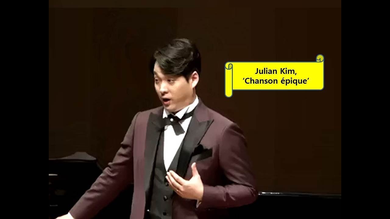Julian Kim김주택, ‘Chanson épique, ’French & Korean Subs. 가사번역자막, 고양나눔콘서트