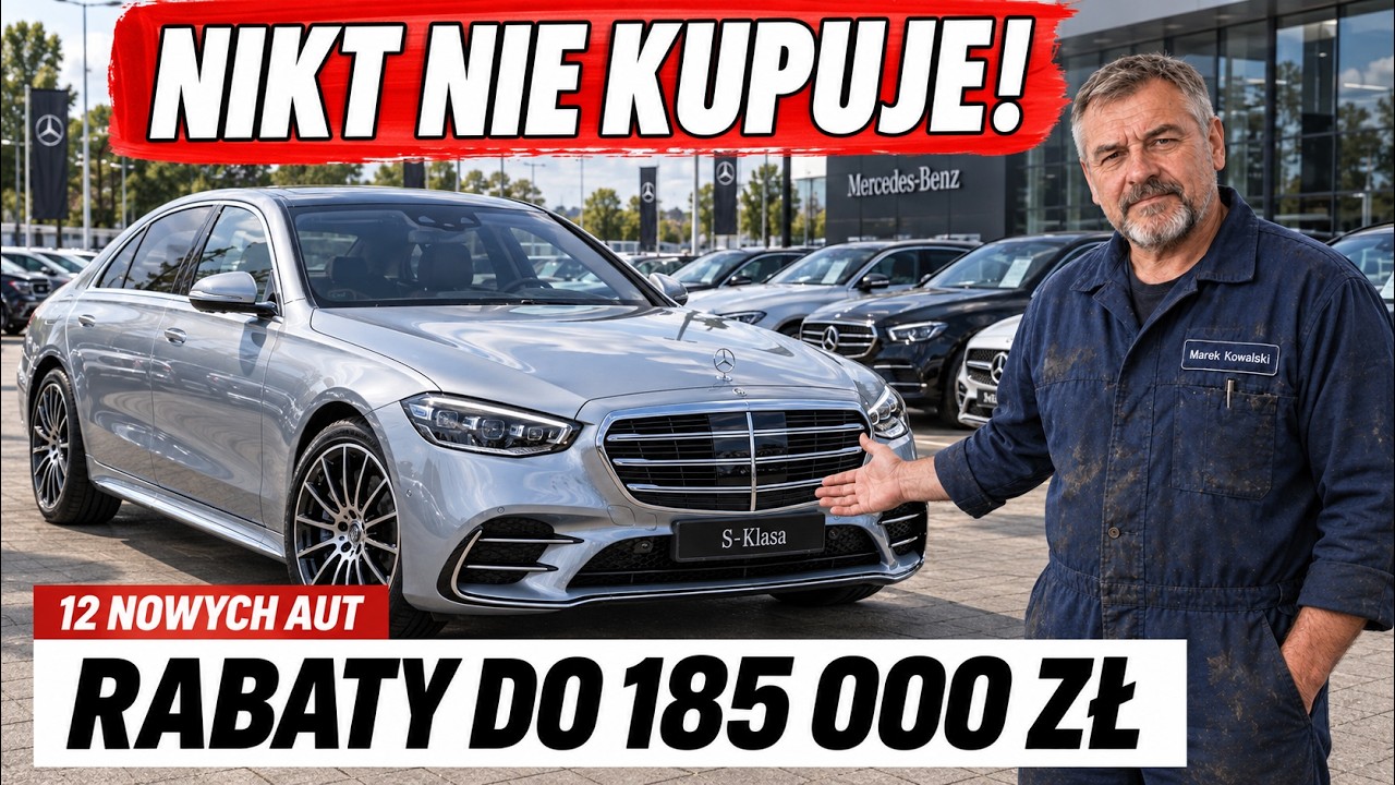 12 fabrycznie nowych samochod&oacute;w, kt&oacute;rych nikt nie chce w 2026 roku - GNIJĄ NA PLACACH
