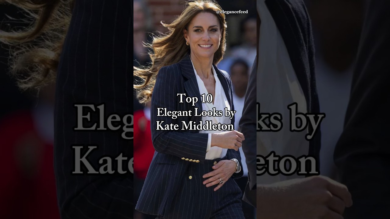 Top 10 elegant outfits by Kate Middleton
