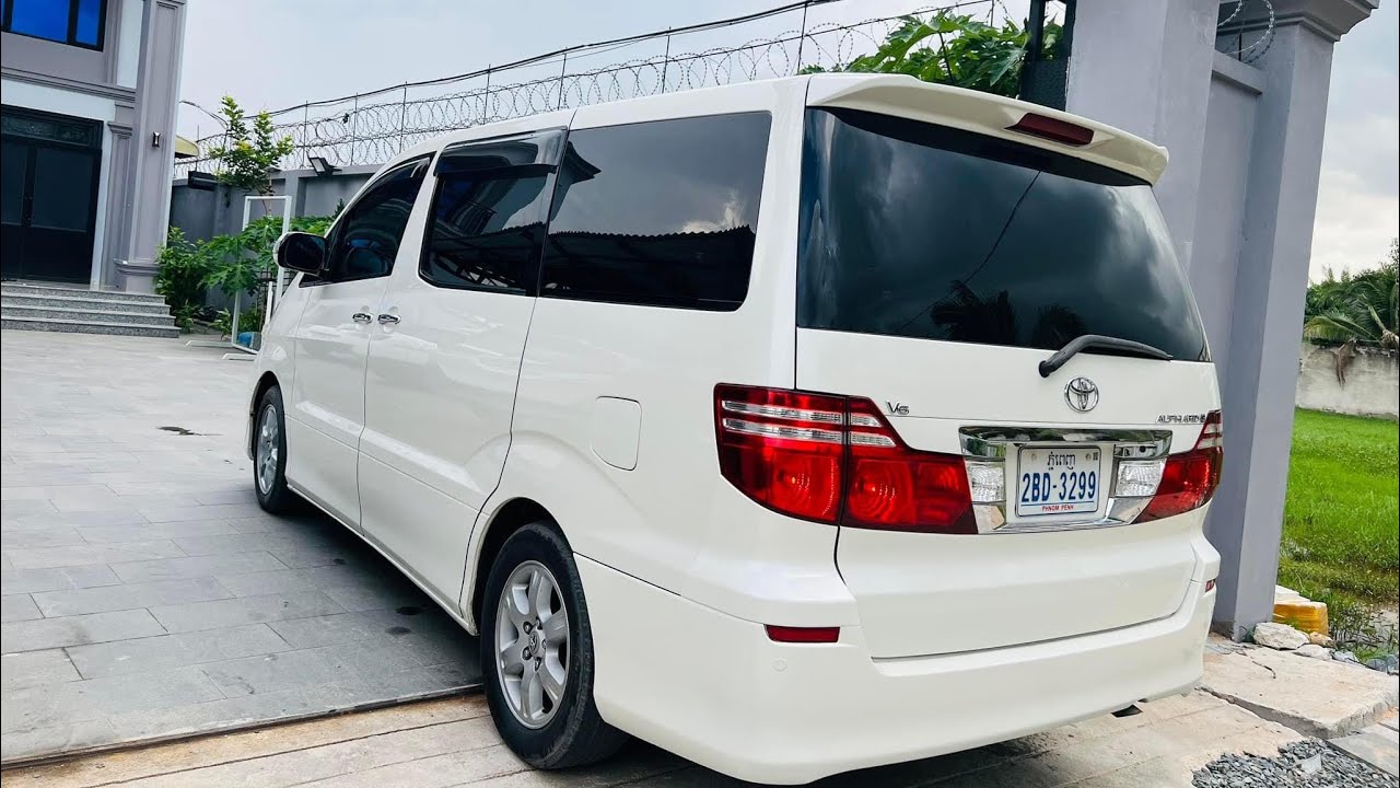 តម្លៃធូរៗ Toyota Alphard 2006 Full Options 016452456