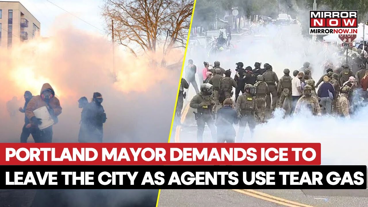 Portland Mayor Demands ICE To Leave The City Immediately After Federal Agents Use Tear Gas| Watch