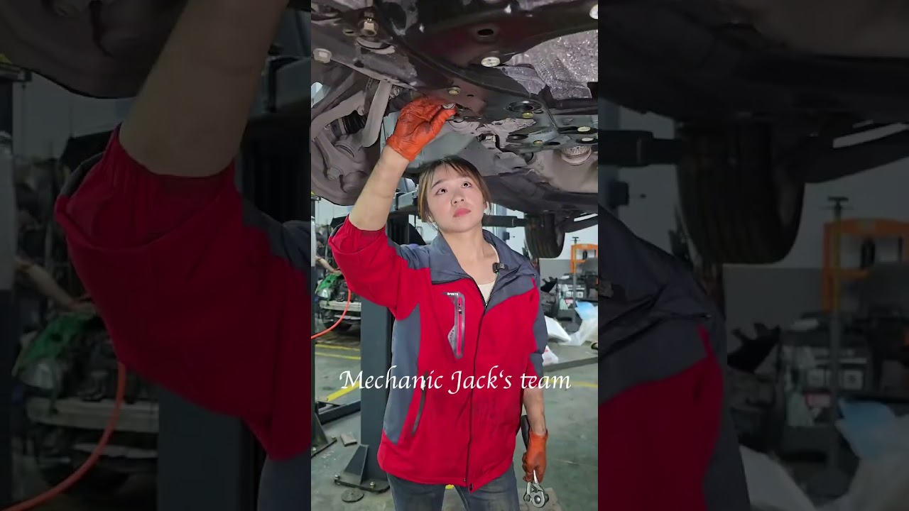 Female Mechanic Engine Overhaul