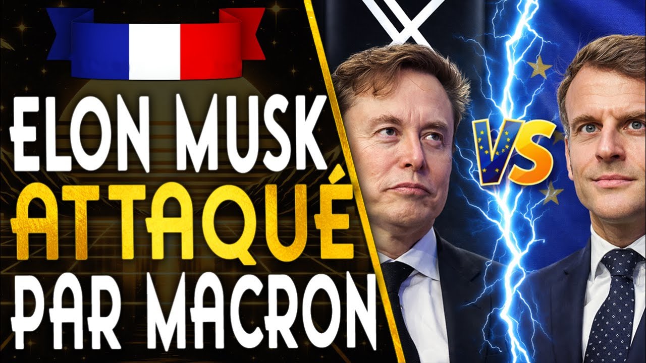 🇫🇷ELON MUSK & X ATTAQUÉS PAR MACRON ET L'EUROPE !