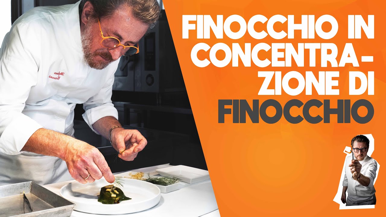 Finocchio in concentrazione di finocchio: ricetta dello chef - tutorial