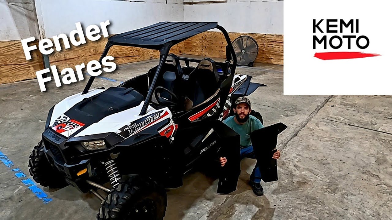 Polaris RZR S Fender Flares Kemimoto Install & Review