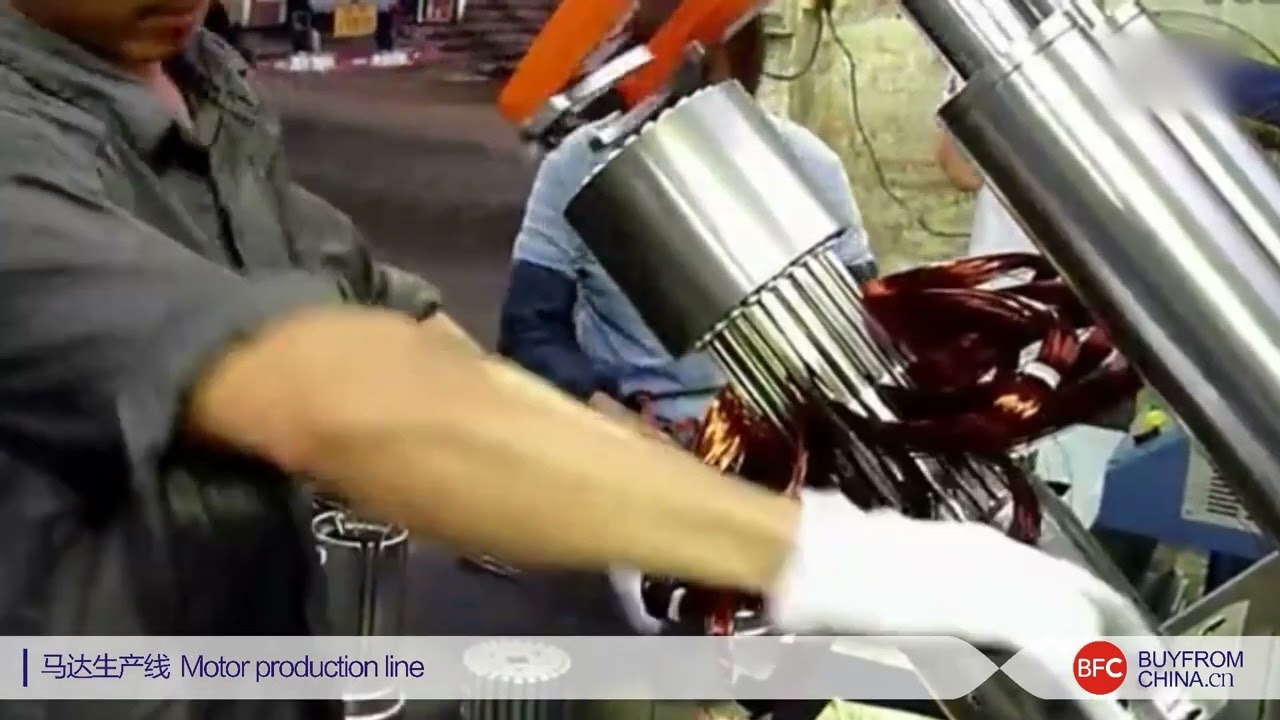 Motor production line