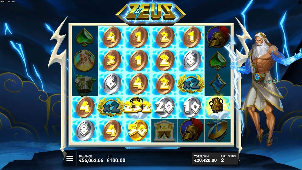 🎰 Бонусная игра в слоте Ze Zeus Big Win x853 💰 Онлайн-казино