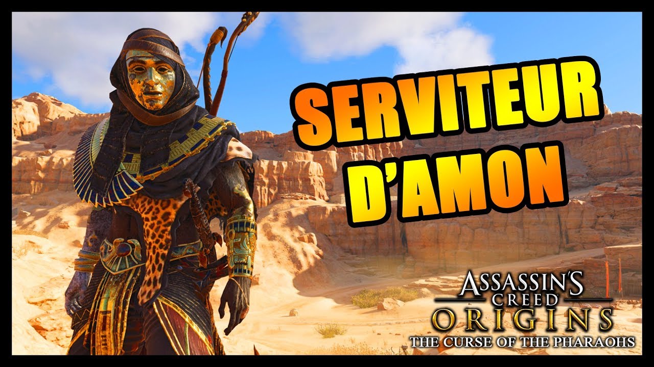 COMMENT DÉBLOQUER LA TENUE SERVITEUR D'AMON (Assassin's Creed Origins)