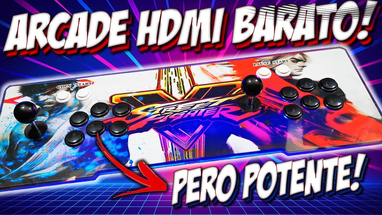 🟢ARCADE HDMI en 2025? Potente Bonito y Barato! Lleva una Pandora BOX 3D+ y funciona también en PC!