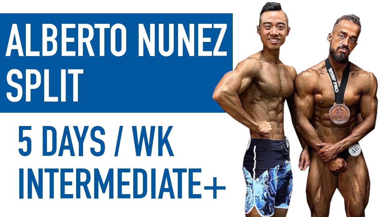 ALBERTO NUNEZ-Inspired Workout Plan | Upper Lower x Arnold Split