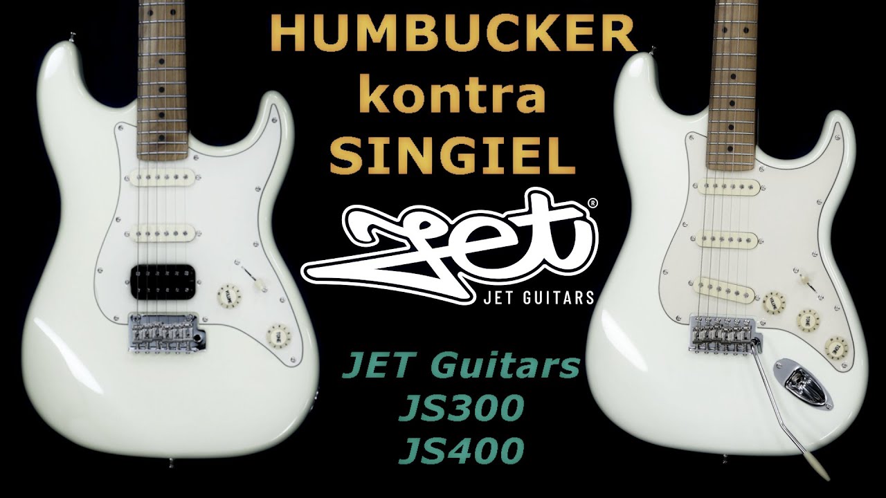 Humbucker czy Single Coil? - Por&oacute;wnanie gitar i przetwornik&oacute;w - JET Guitars JS300 & JS400 - FOG
