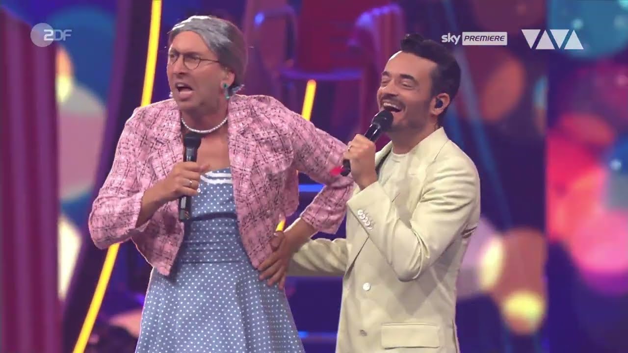 Freshtorge als Helga in der Giovanni Zarrella Show im ZDF vom 23.08.2025
