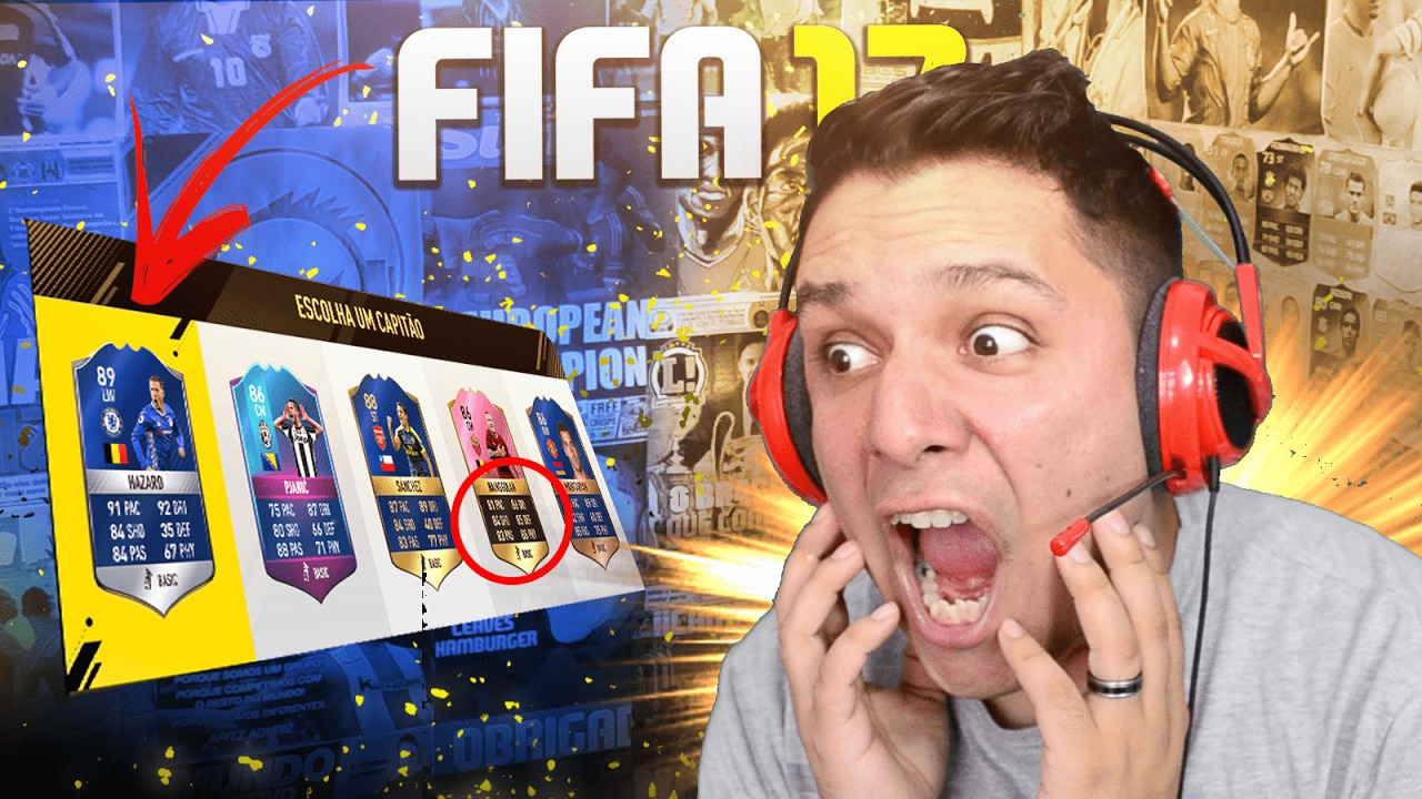 ESSE DRAFT TA UMA POHA!!! TOTAL RAGE!! FIFA 17 FUT DRAFT