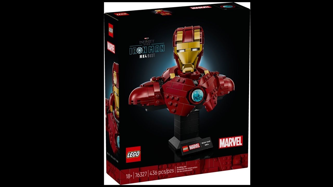 Lego 76327 Iron Man MK4 Unboxing