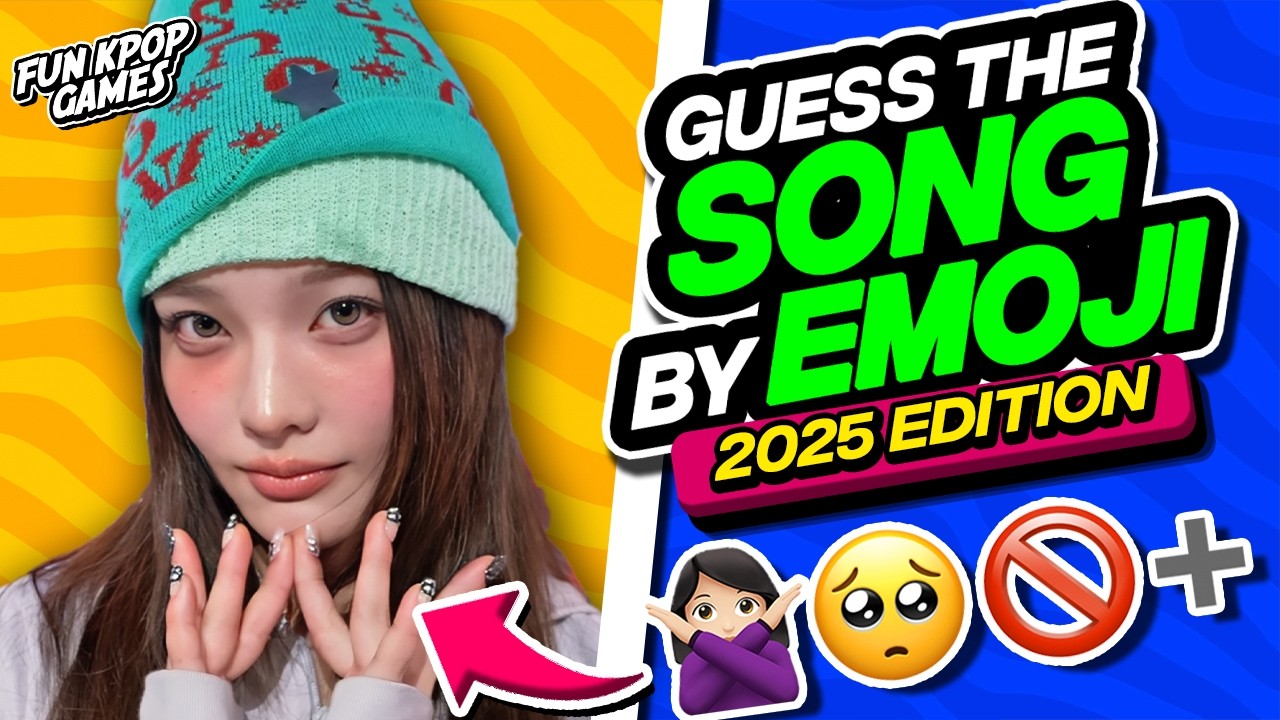 ⭐️ GUESS THE KPOP SONG BY EMOJI 2025 EDITION | KPOP QUIZ - FUN KPOP GAMES 2025