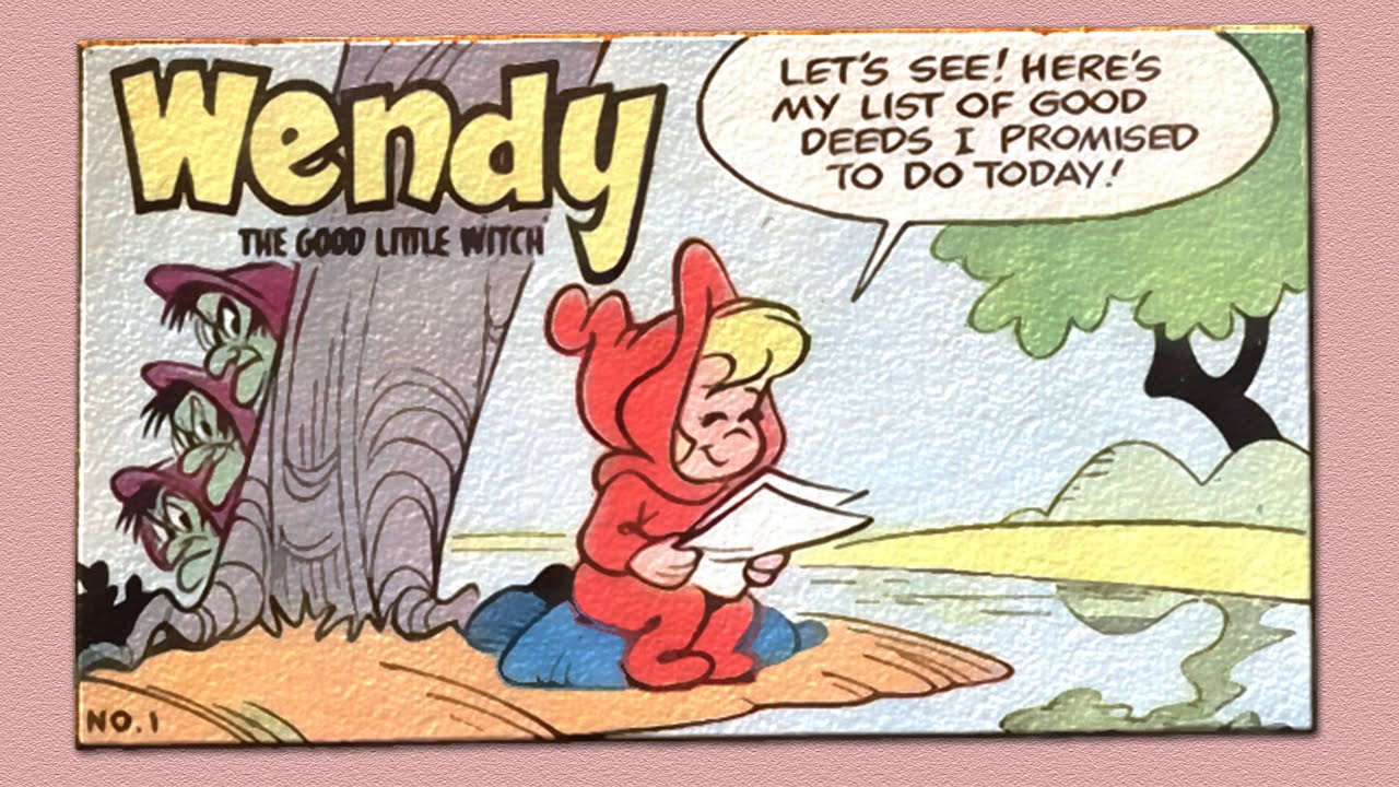 308 WEN Wendy the Good Little Witch  Harvey Aug #1 1960   Page 3 7