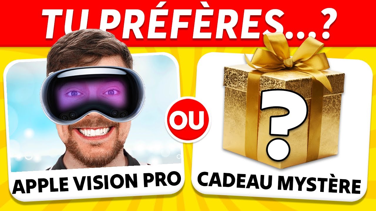 Tu pr&eacute;f&egrave;res...? Sp&eacute;cial CADEAU MYST&Egrave;RE 🎁