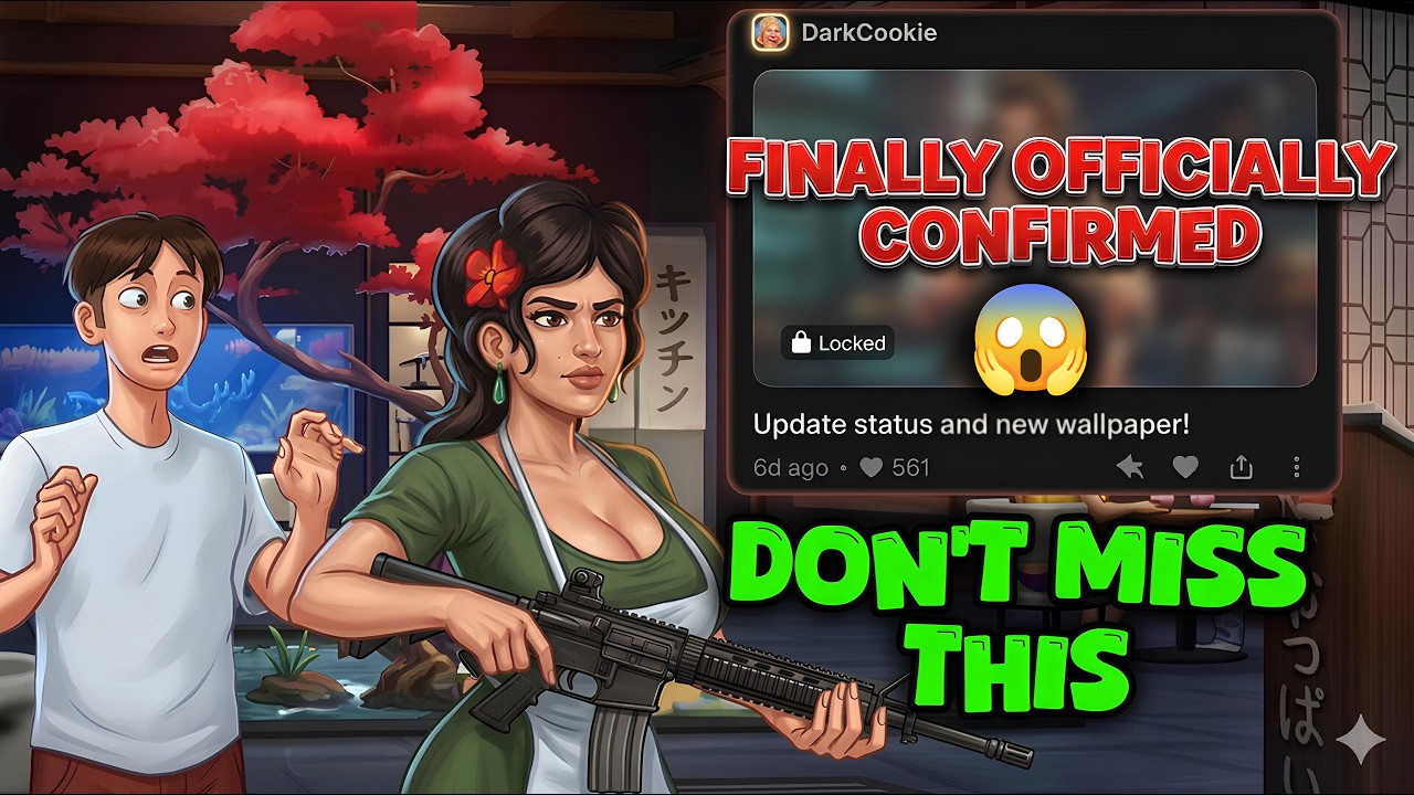 После столь долгого перерыва&hellip; Разработчики Summertime Saga наконец-то подтвердили это 😱😱